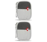 Beaupretty 2 Pz kit di soccorso manuale travel kit travel bag borsa di soccorso domestico sacchetto della domestica custodia per articoli vari marsupio da escursionismo