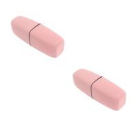 Beaupretty 2 Pz tazza per collutorio dealazon dentifricio tazze mug porta spazzolino viaggio mugs portaspazzolino portatile custodia per spazzolino da denti portabicchieri da viaggio pp rosa