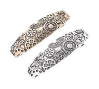 Beaupretty 2 Pz tornante curls barrette hair elastici per per ragazze mollette per retrò Fermaglio per in metallo mollette per in metallo retrò Lega di zinco