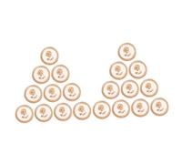 Beaupretty 2 set Bottoni In Metallo Bottoni Superiori Per Cucire Bottoni Da Cappotto Giacca Nera Abito Da Donna Bottoni Su Vestiti Bottoni Rotondi Antichi Piccoli Vintage 10 pezzi*2