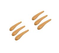 Beaupretty 2 Set Massaggiatore Per Bastoncini Di Agopuntura Skincare Skin Regimen Raschietto Per Il Sollevamento Del Viso Bastoncino Per Raschiare Il Corpo Massaggiatore in Legno 3 Pezzi * 2