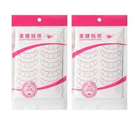 Beaupretty 20 Fogli carta per il posizionamento delle ciglia occhio frustata etichetta Adesivi per ciglia self-adhesive adesivo per l'estensione delle ciglia cerotti isolati ciglia pvr