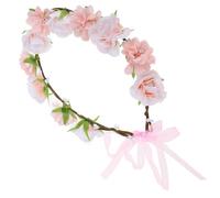 Beaupretty 20 Pezzi diadema di fiori cappelli da marinaio copricapo di cupido corone di fiori per le donne corone e diademi per Tiara per ragazze fioraia stoffa