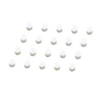 Beaupretty 20 pezzi Marcatori Intarsio Tastiera Chitarra Punti Bianchi per Decorazione Fretboard e Basso Facili da Installare e Resistenti per Musicisti