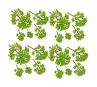 Beaupretty 20 Pezzi Miniature Decorative Trees Realistic Fake Mini Trees For Table Models Micro Landscape Diy Crafts Compact Design For Small Spaces And Home Decor