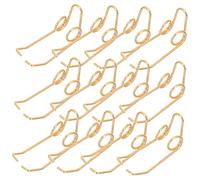 Beaupretty 20 Pezzi Molle Per Valvole Di Tromba Dorate Professionali Parti Metalliche Per Strumenti Musicali Sostituzione Accessori Per Valvole a Spillo Da 25,2 Mm