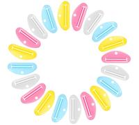 Beaupretty 20 Pezzi Spremi Dentifricio Manuale in Plastica Tubo Squeezer Compatto e Portatile per Dentifricio Crema Mani e Detergente Design Facile da Usare e Igienico