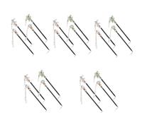 Beaupretty 20 Pz Cinese Retrò Dei Bacchette Per Bastoncini Di Legno Dei Bacchette Per Per Le Donne Intrattenimento Musiche E Canzoni Accessori Per