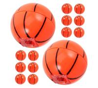 Beaupretty 20 Temperamatite Basketball per e Portatile Affilamatite Manuale Forma Pallacanestro per Scuola Casa e Ufficio