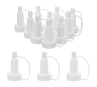 Beaupretty 200 Pezzi Contagocce Tappo Per Con Punta Contagocce Da Laboratorio Punta A Tromba Ugello Gocciolante Testa A Tromba