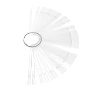 Beaupretty 200 Pezzi Stick Per Unghie Lucidante Per Manicure Esposizione Delle Unghie Attacca Lo Smalto Per Unghie Bastoncini Per Unghie Plastica Transparent