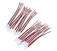 Beaupretty 20Pezzi Connettori Batteria Silicone Ultra Morbidi per Aeromobili e Barche Rc Maschi e Femmine Resistenti Alle Alte Temperature per