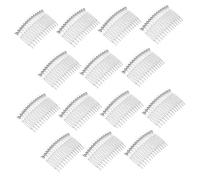 Beaupretty 20pezzi Pettine Per Capelli Sposa Semplice e Delicato in Materiale Plastico Eccellente e Pratico Adatto Al Velo e Agli Abiti Da Sera Decorativo e Pratico Per Uso Femminile
