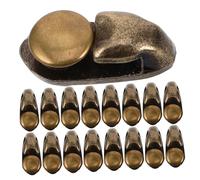 Beaupretty 20sets Ganci Per Lacci in Per Scarponi Trekking Occhielli Per Scarpe Accessori Per Scarponi Per Escursionismo Arrampicata Te