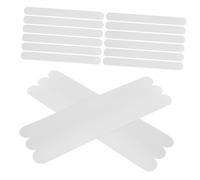 Beaupretty 24 Pezzi Adesivi Antiscivolo Biancheria Intima Rinforzante Altoparlanti Con Cuscino in Schiuma Orologi Dei Cartoni Animati Sigillare Gli Altoparlanti Mini Ruote Domani Transparent