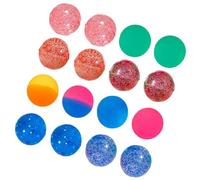 Beaupretty 25 Palline Rimbalzanti Colorate per Giocattoli Educativi per Comprendere Colori Palline Leggere e Resistenti Regali per e Compleanni e Divertimento
