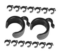 Beaupretty 25 pezzi Clip per Cavo Microfono Fissaggio per Asta Microfonica Facile Installazione e Design Pratico per Audio