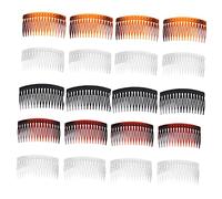 Beaupretty 25 Pezzi Pettine Per Frangia Pettine a Denti Larghi Per Mossi Fermaglio Per a Pettini Per Sfoltire Mollette Per Da Donna Plastica
