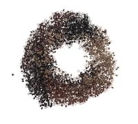 Beaupretty 2500pezzi Extension Per Capelli Micro Anello Clip Scatto Di Perline in Silicone Morbido Perline Nere Invisibili Per Intrecci