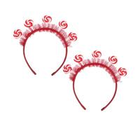 Beaupretty 2pezzi Cerchietti Forma di Lecca-lecca per Ragazze Cerchietti Divertenti per Ragazzo Ragazza Ragazza Accessori per Capelli Kawaii per Feste tra Ragazze e Eventi Tema