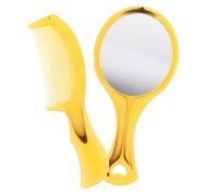 Beaupretty 2pezzi e Pettine Portatile Specchietto Maneggevole Con Per e Dei e Versatile Per e Ragazze