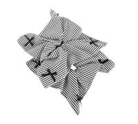 Beaupretty 2pezzi Eleganti Scrunchies Con Fiocco Stile Checkered Per Accessori Per Donne e Ragazze Elastici Per Acconciature Comfort e Versatilità