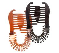 Beaupretty 2pezzi Fermagli Per Banana Decorativi Per Donne Clip Per Spessi e Lunghi Antiscivolo e Eleganti
