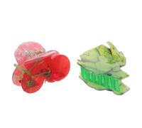 Beaupretty 2pezzi Fermagli Per Capelli Da Donna Forma Di Pomodoro Accessori Per Capelli Tema Vegetariano Forma Di Verdure Per Uso Quotidiano