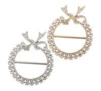 Beaupretty 2pezzi Fermagli Per Magliette in Fibbie Per Magliette Alla Semplici Fermagli Per Fazzoletti