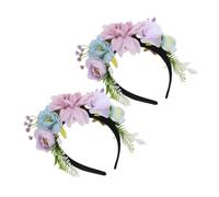 Beaupretty 2pezzi Fiori Secchi Per Copricapo Sposa Fiori Per Damigelle d Onore Fascia Per Per Feste e Matrimoni