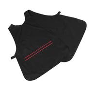 Beaupretty 2pezzi Grembiule Da Barbiere e Traspirante Abbigliamento Unisex Per Parrucchieri Con Tasche Protezione Per Nero