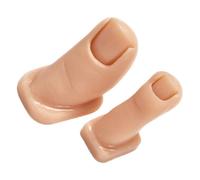 Beaupretty 2pezzi Manichino Silicone Per Unghie Per Allenamento Unghie Acriliche Realistico Per Esercitazioni Su Per Del Nail Art