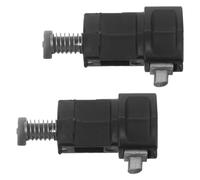 Beaupretty 2pezzi Maniglia di Ricambio per Valigia con Clip di Bloccaggio per Asta Telescopica Retrattile per Riparazione e Regolazione Altezza Valigia Pvc Rinforzato Meccanismo di Bloccaggio
