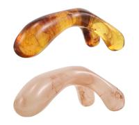 Beaupretty 2pezzi Massaggiatore Per Capelluto Resina Con Forcella Strumento Di Massaggio Per Ponte Nasale e Modellamento Per Saloni Di Bellezza Colori