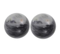 Beaupretty 2pezzi Palline di Pietra Naturale per Massaggi Terapeutici con Design Palla Manuale per Esercizi di Pilates e Rilassamento del Cervello con Scatola di Stoccaggio