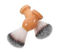 Beaupretty 2pezzi Pennelli Per Barba Morbidi Con Manico Ergonomico Pennello Da Rasoio Per Uomini Per Pulizia Della Barba Rasatura Umida e Massaggio Viso Di Accessori Per