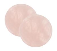 Beaupretty 2pezzi Pietre Naturali Per Supporto Pallet Extension Ciglia Strumento Per Extension Ciglia Pietra Naturale Supporto Pallet Rotondo Per Donne e Ragazze Rosa
