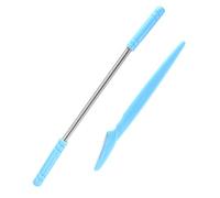 Beaupretty 2pezzi Rasoio per Sopracciglia e Molla per Rimozione dei Peli del Viso Inclusi Blu Adatto per Fronte Guance Labbro Superiore e Mento