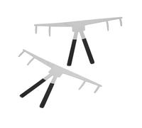 Beaupretty 2pezzi Righello Inossidabile Per Sopracciglia Con Posizionamento Strumento Misurazione Per Sopracciglia Simmetriche e Precise