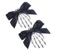 Beaupretty 2pezzi Scheletro Halloween Forcine per Capelli Design Teschio Adatte per Ragazze Semplici e Eleganti per Halloween e Vari Outfit