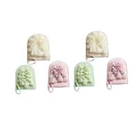 Beaupretty 2pezzi Spugna Da Bagno Rete Per Doccia Esfoliante Morbido Per Lavaggio Corpo Accessorio Per Schiena Con Punti Massaggianti Colore Casual Asciugatura Rapida e Leggero Per Pulizia