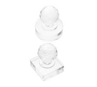 Beaupretty 2pezzi Strumento Di Pressione Per Ombretto e Blush Stampatore Di Ombretto Versatile Per Riparare e Compattare Polveri Strumento Di Makeup Modo Facile e Portatile Con Moldi Quadrati