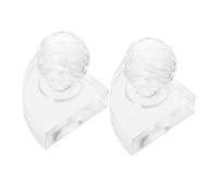 Beaupretty 2pezzi Timbro Cosmetico Per Pressare Ombretto Strumento Per Compattare Fard Eyeliner Stampatore Strumento Guida Per Ombretti