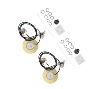 Beaupretty 2set Pickup Piezo per Chitarra Acustica Trasduttore da Microfoni Contatto per Chitarra Elettrica Violino Ukulele Strumenti Musicali