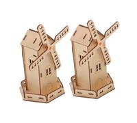 Beaupretty 2sets Kit Giocattoli a Energia Solare Fai Da Te in Legno Per Mulini a Vento Assemblaggio Scientifico Per Ragazzo Ragazza Progetti Educativi e Regali Creativi Per Ragazzi e Ragazze