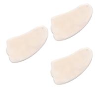 Beaupretty 3 Pcs Raschiando Bordo Guasha Strumento Per Massaggiatore Viso Massaggiatore Della Pelle Di Sollevamento Del Viso Gua Sha Raschietto Trigger Point Strumenti Di