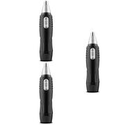 Beaupretty 3 Pezzi 2 1 barba del tagliacapelli del naso coperchi delle porte trimmer tagliapeli per naso e barba tagliacapelli per il naso impermeabile Tagliatori organo dei del naso