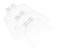Beaupretty 3 Pezzi Chiara Protezione e Plastica Smerigliatrice da Banco Trasparente, Accessorio Visione Utensili Elettrici Occhi e Viso in Officina