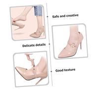 Beaupretty 3 pezzi Fasce Regolabili per Scarpe con Decorate con Accessori Antiscivolo per Fasce Elastiche Resistenti e Pratiche per