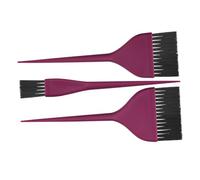 Beaupretty 3 Pezzi Spazzola Per Decolorante Per Tinti Pennello Per Tinture Per Must Have Dell'hairstylist Kit Da Colorare Per Pennello Colorante Viola Plastica